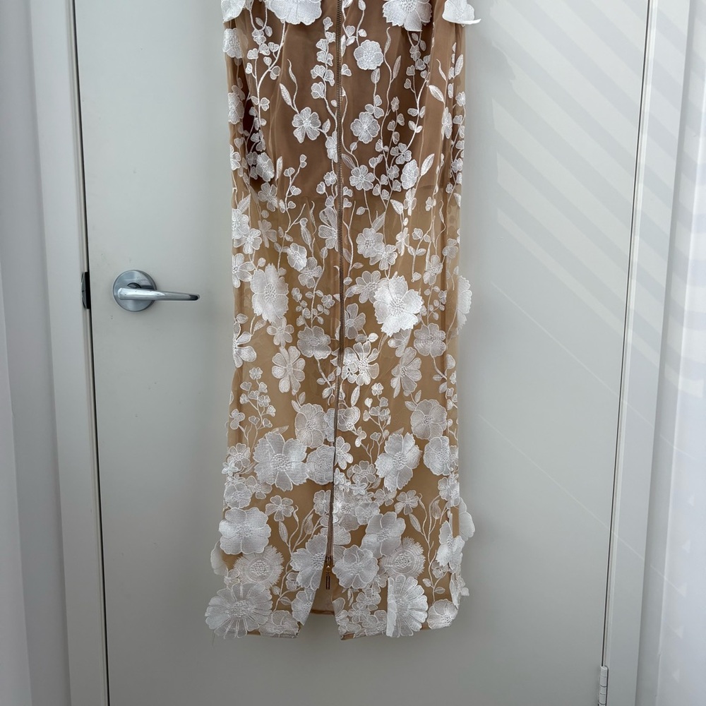 NWOT Bronx and Banco Jasmine Blanc Maxi Dress L - Picture 10 of 16